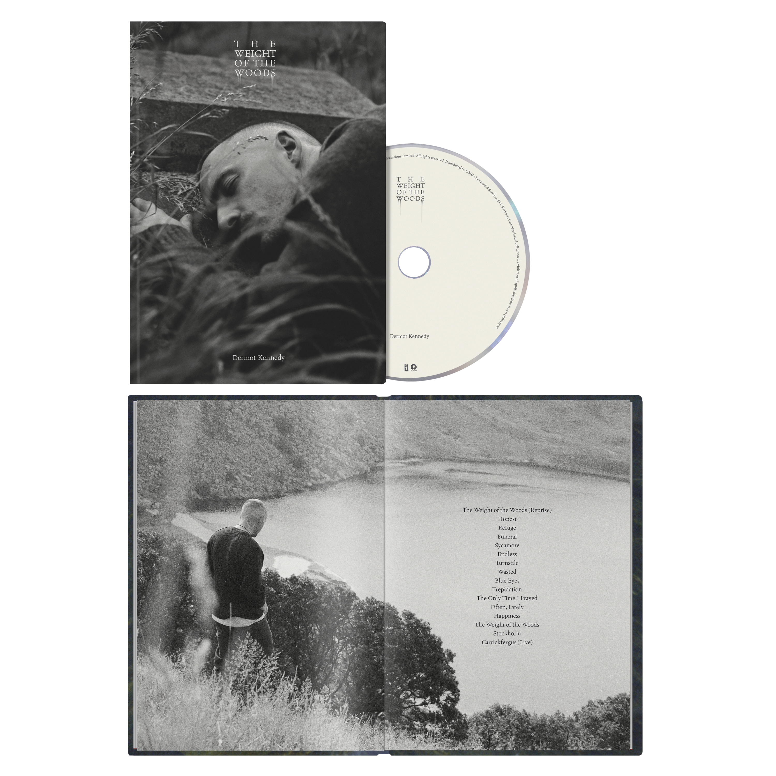 The Weight Of The Woods: CD Zine - Dermot Kennedy CA