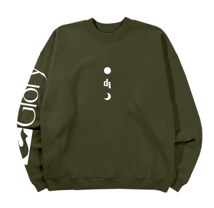 Glory Olive Green Sweatshirt